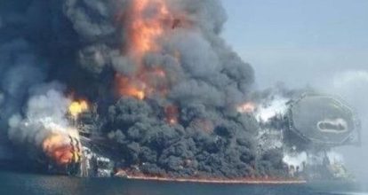 Al menos 17 heridos en un incendio en plataforma petrolífera 