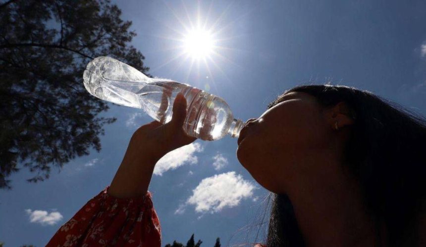 ¡Tome mucha agua! Se prevé para este miércoles un día caluroso y con pocas lluvias 