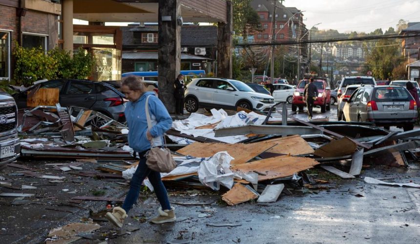 Cifra de heridos por tornado en ciudad de Chile sube a 19 y 5 mil personas siguen sin luz 