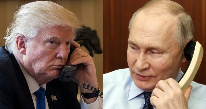 Donald Trump a Vladimír Putin: “No necesito ayuda con Irán, necesito ayuda contigo”