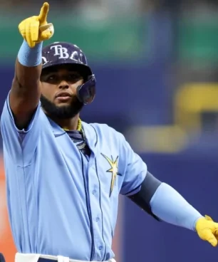 Junior Caminero conecta su cuadrangular #19 de la temporada en MLB este domingo