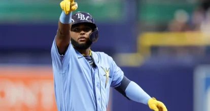 Junior Caminero conecta su cuadrangular #19 de la temporada en MLB este domingo