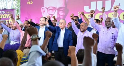 Danilo Medina desde San Cristóbal: “El PLD siente el dolor de la gente y volverá al poder con la estrella amarilla”