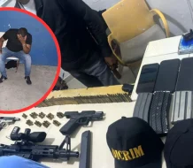 ¡Policías atracando! dos fueron apresados por a asaltar a miembros de la institución en Boca Chica