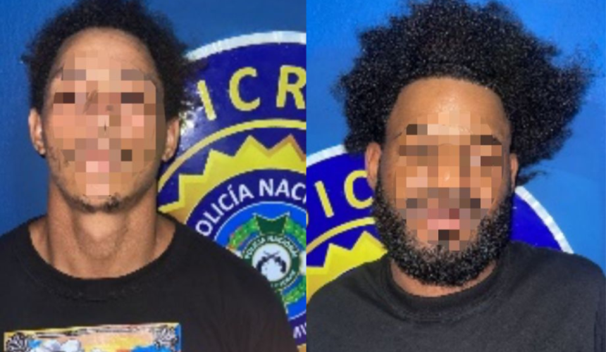PN arresta a “Moninga” y “El Gua”, acusados de robos en Santiago