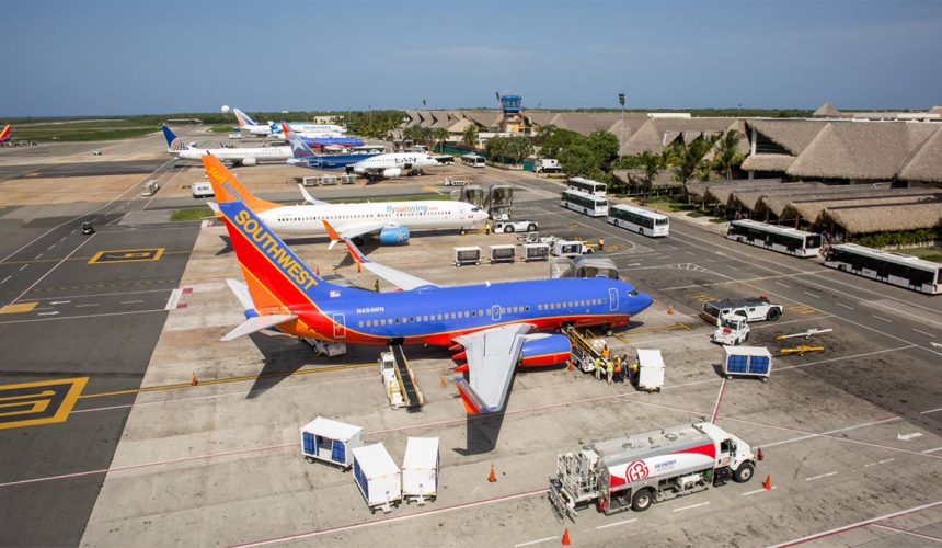 Aeropuerto de Punta Cana comienza remozamiento y extensión del parqueo terminal B 