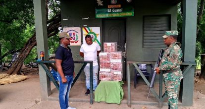 Confiscan 21 mil cigarrillos de presunta procedencia ilegal en Santiago Rodríguez
