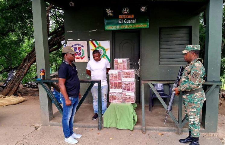 Confiscan 21 mil cigarrillos de presunta procedencia ilegal en Santiago Rodríguez