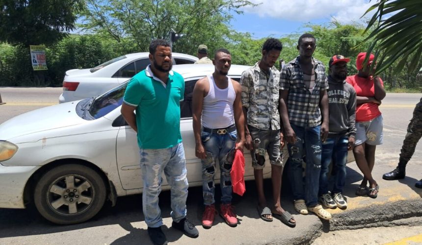 Detienen 26 haitianos indocumentados en distintos operativos migratorios del país