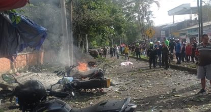 Ataques con explosivos deja varios muertos en Colombia