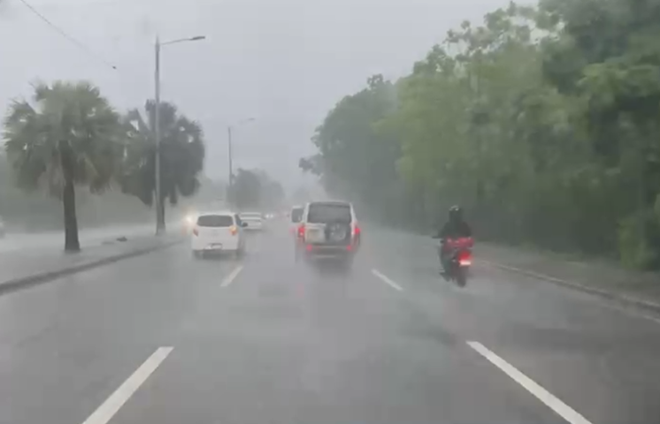 Entre las 4:00 p.m y las 7:00 p.m podrían desarrollarse precipitaciones más significativas