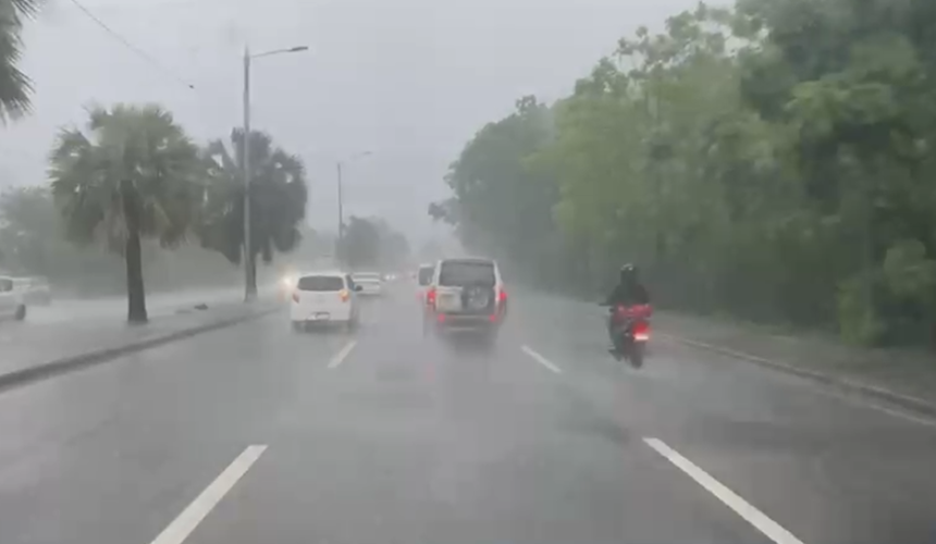 Entre las 4:00 p.m y las 7:00 p.m podrían desarrollarse precipitaciones más significativas