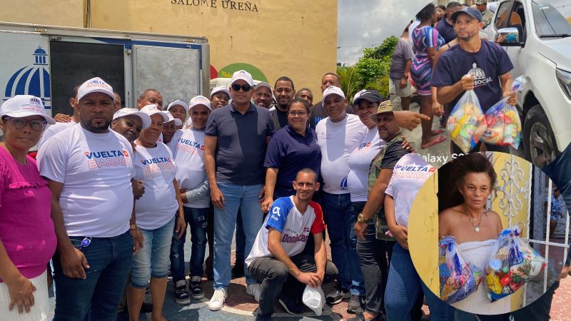 Gobierno entrega más de 7,000 raciones en Capotillo e impulsa plan integral de pacificación