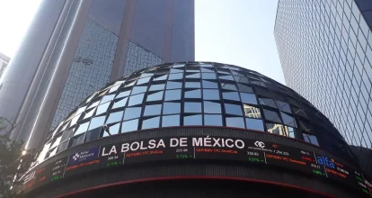 La Bolsa de México pierde un 0,57 %, en línea con índices de EE.UU.