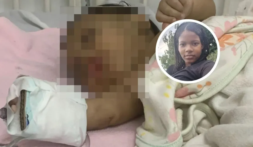 Bebé agredida por su madre en Miches ya está en casa bajo custodia de su padre, según Conani