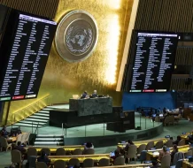La Asamblea General de la ONU aprueba por 149 votos una resolución presentada por España de apoyo a Palestina