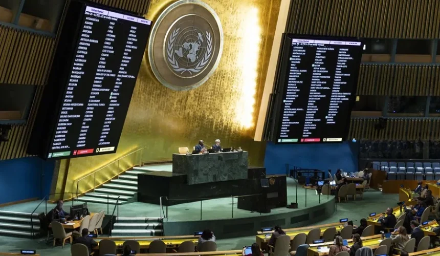 La Asamblea General de la ONU aprueba por 149 votos una resolución presentada por España de apoyo a Palestina