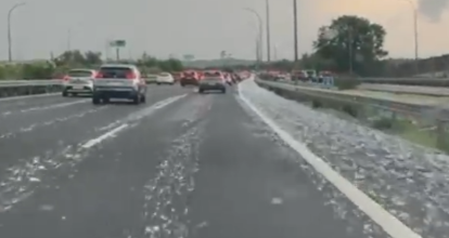 Tormenta en Madrid: granizos 