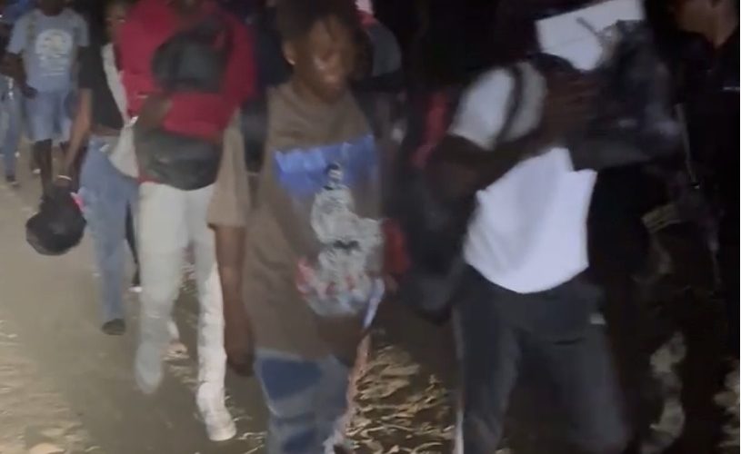 Detienen 30 haitianos indocumentados en Montecristi; estaban ocultos en la zona rural