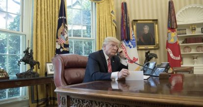 Trump y el presidente chino hablan por teléfono para apaciguar sus fricciones comerciales