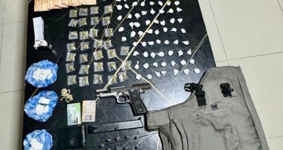 Arrestan cuatro personas y desmantelan presunto punto de drogas en Santiago