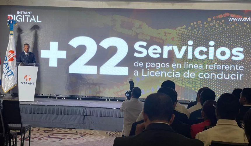 Intrant digitaliza 39 servicios y presenta nueva plataforma sobre accidentes de tránsito en RD