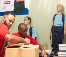 INABIE empieza a recibir miles de artículos para armar kits escolares de cara a nuevo año escolar 2025-26