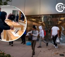 Tiendas Apple entre los negocios saqueados y vandalizados en el centro de Los Ángeles
