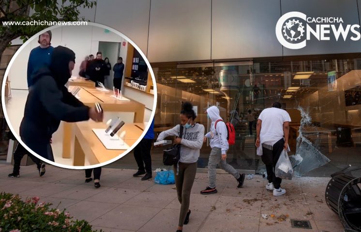 Tiendas Apple entre los negocios saqueados y vandalizados en el centro de Los Ángeles