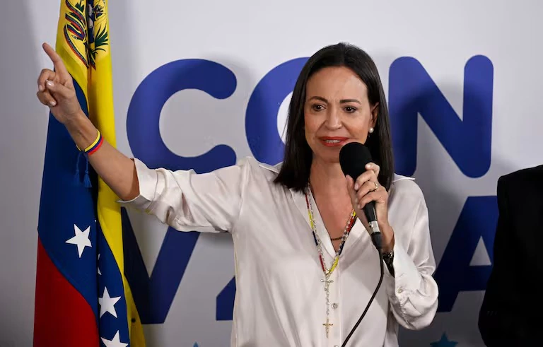 Movimiento de Corina Machado presenta en EE.UU. su plan para «levantar» a Venezuela