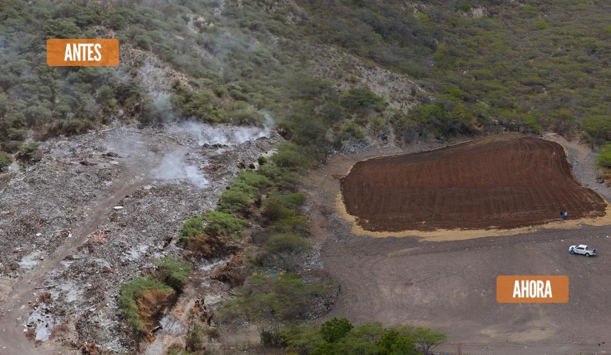Culminan cierre técnico del vertedero de Palmar de Ocoa