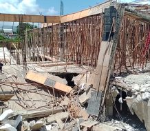 Colapsa techo en construcción de tienda en Santiago; autoridades habían notificado paralizar obra