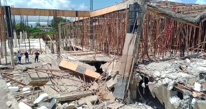 Colapsa techo en construcción de tienda en Santiago; autoridades habían notificado paralizar obra