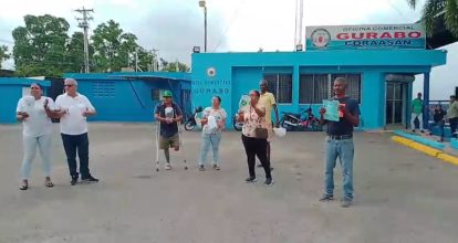 Comunitarios de Gurabo en Santiago protestan por más de un mes sin agua potable 