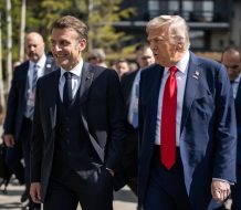 Trump critica a Macron y dice que no abandonó el G7 para negociar un alto el fuego entre Irán e Israel