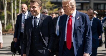 Trump critica a Macron y dice que no abandonó el G7 para negociar un alto el fuego entre Irán e Israel
