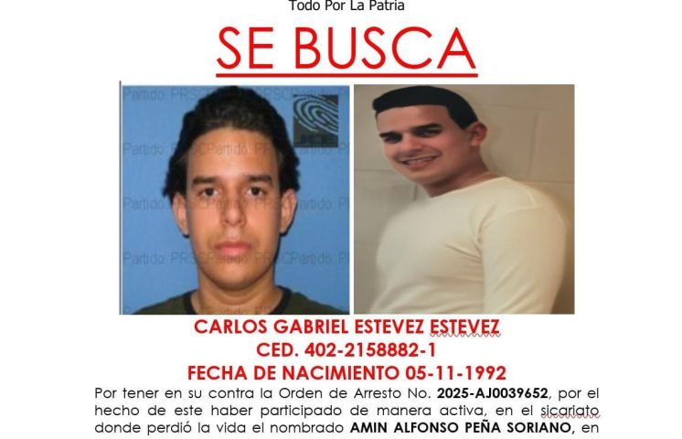 PN busca hombre presuntamente vinculado al asesinato de ciudadano frente a su residencia en La Vega