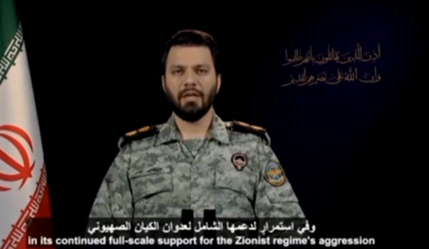 Ejército iraní: “Señor Trump, tu empezaste esta guerra, pero la acabaremos nosotros”