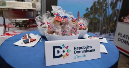 Stand dominicano destaca en feria gastronómica del Parlamento Centroamericano en El Salvador