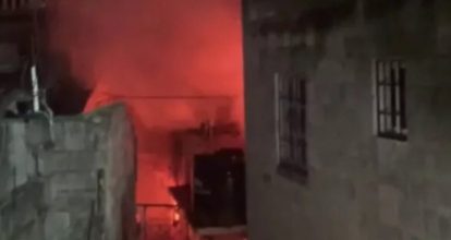 Explosión de tanque de gas reduce a escombros vivienda en Cristo Rey