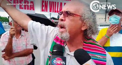 Protestan en Santiago en demanda de terminación del drenaje pluvial 