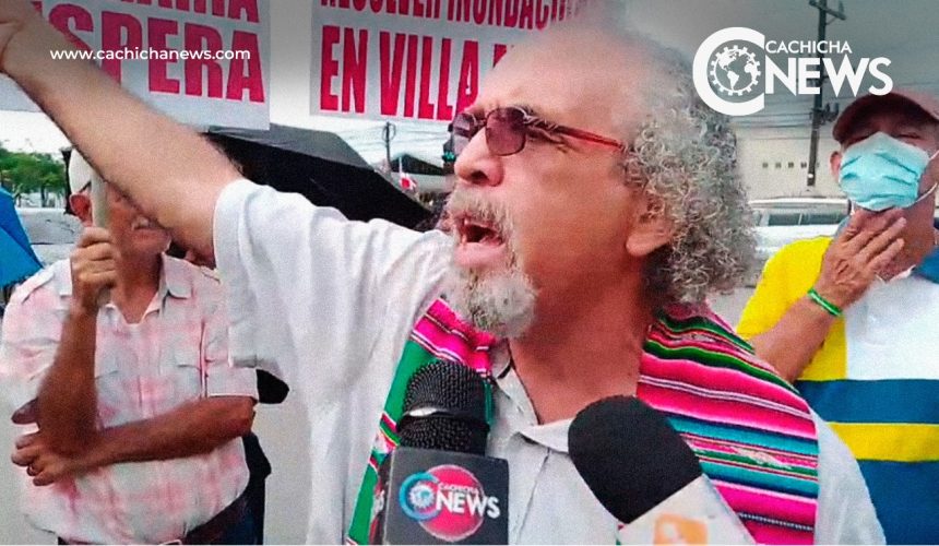 Protestan en Santiago en demanda de terminación del drenaje pluvial 