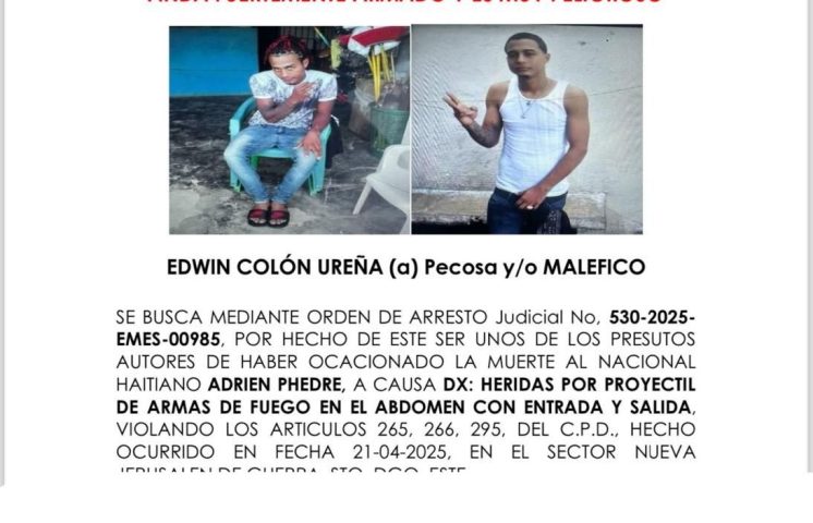 Cae abatido “El Maléfico” tras enfrentar patrulla del DICRIM en SDN