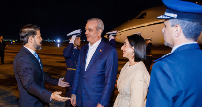 Abinader llegó la noche de este jueves a Brasil en la última parte de su viaje que inició en Europa