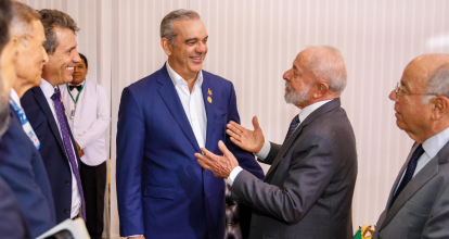 Abinader y Lula da Silva sostienen diálogo bilateral centrado en cooperación entre RD-Brasil