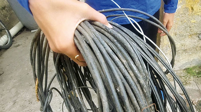 Recuperan cables robados del Metro valorados en más de 300 mil euros; pretendían enviarlos a China