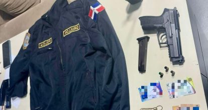 Detienen seis personas e incautan armas y presuntas sustancias ilícitas en Santiago
