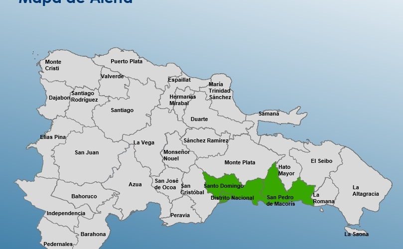COE emite alerta verde por vaguada que afectará a dos provincias y el Distrito Nacional