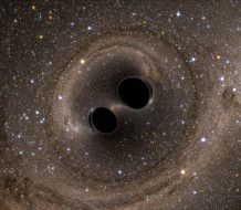 Detectan la mayor fusión de dos agujeros negros jamás vista