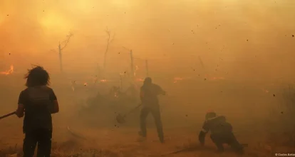 Incendios se extienden por toda Grecia